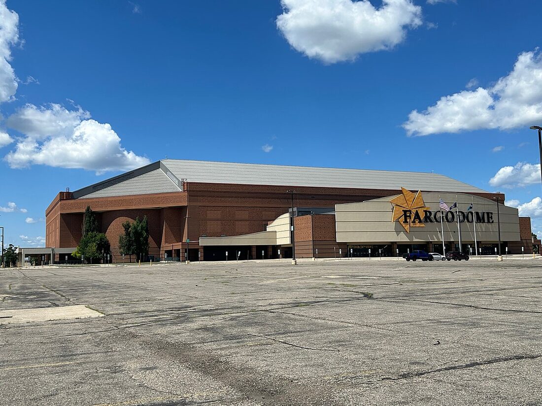 The FargoDome in Fargo, North Dakota, host of USA Wrestling Cadet & Junior Nationals